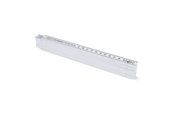Règle pliable calibrée 2m