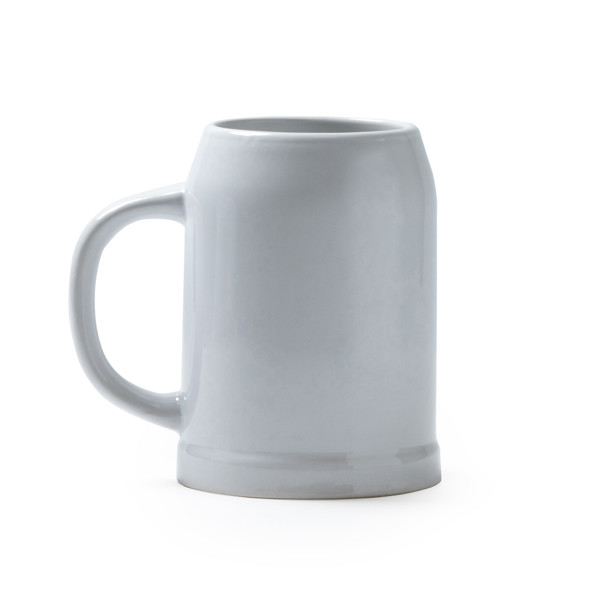 Personalised ceramic mug 700 ml with wide handle
