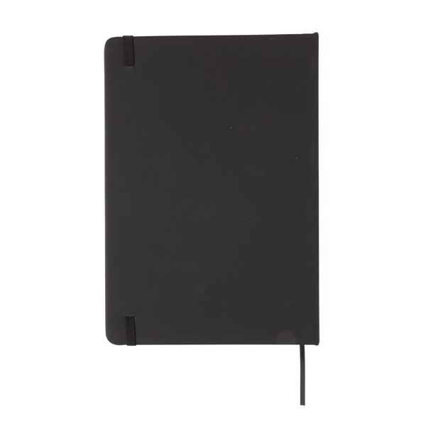 Standard hardcover PU notebook A5 - Black