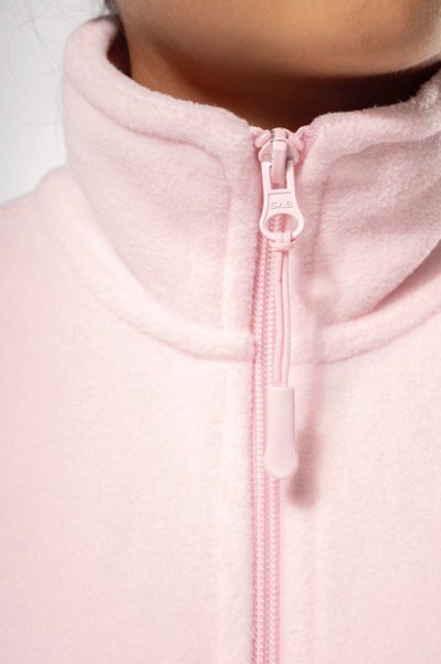 Kids' Full Zip Fleece Jacket - Black / 10/12