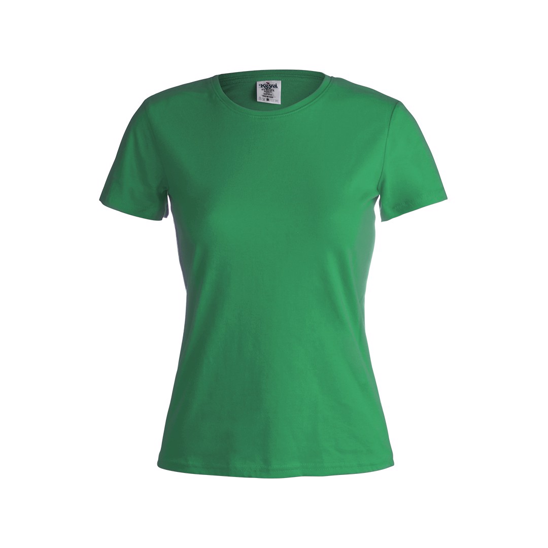 Camiseta Mujer Color "keya" WCS180 - Verde / M