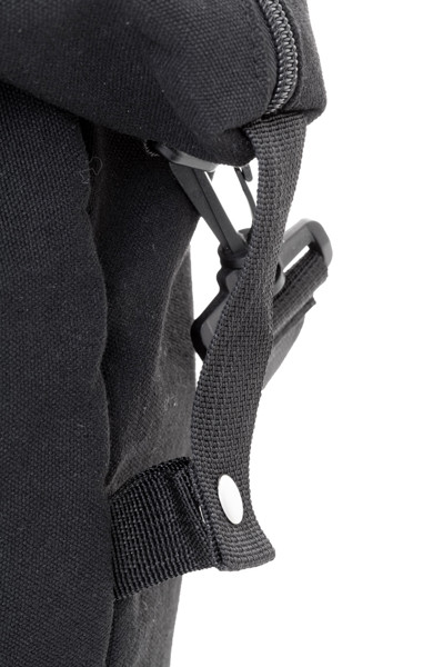 Recycled Canvas Travel Bag Rebyss Travel - Black