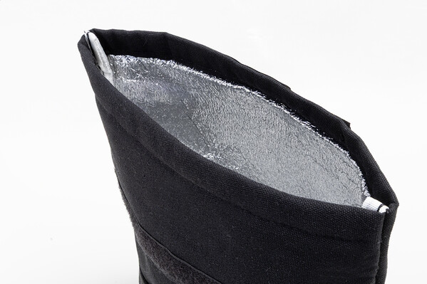 Újrahasznosított Vászon Hűtőtáska Rekan Cool - Black