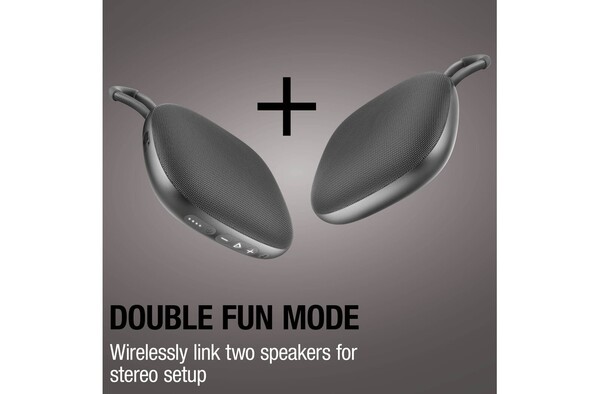 Enceinte Bluetooth étanche Fresh n Rebel Bold S3 - Gris foncé