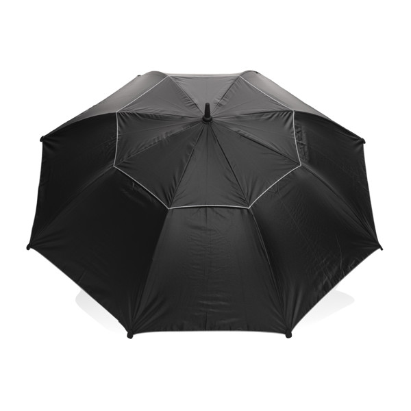 Aware storm umbrella 120 cm,rPET fabric - Black