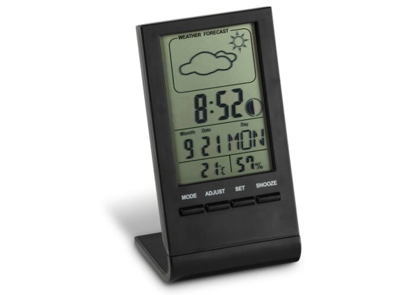 Vejrstation elektronisk sort