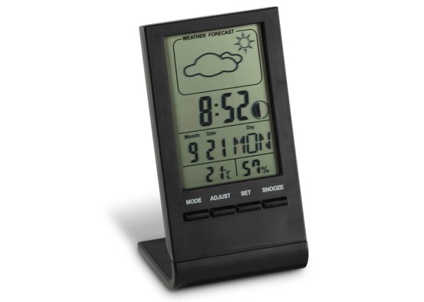 Weather station electronic black