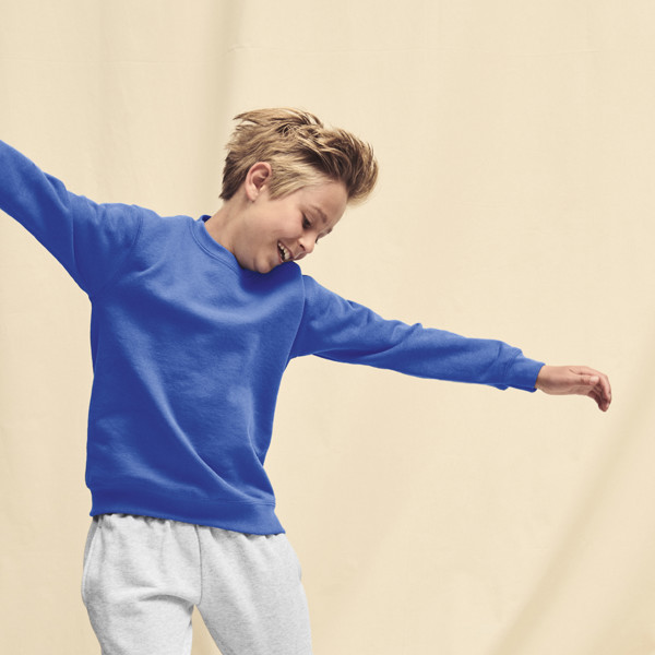 Sudadera Niño Classic Set-In Sweat - Blanco / 9-11