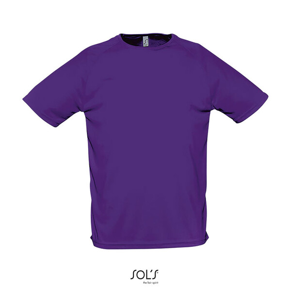 SPORTY T-shirt homem - Roxo EscuroXXL