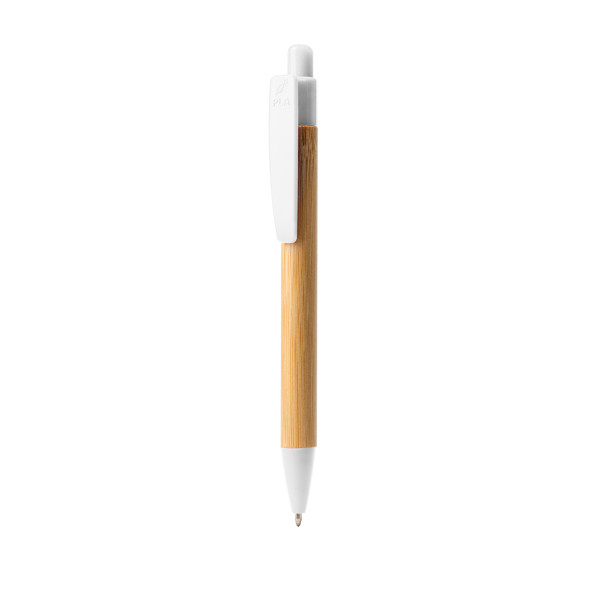 Ballpen Gildon - White / BLUE INK