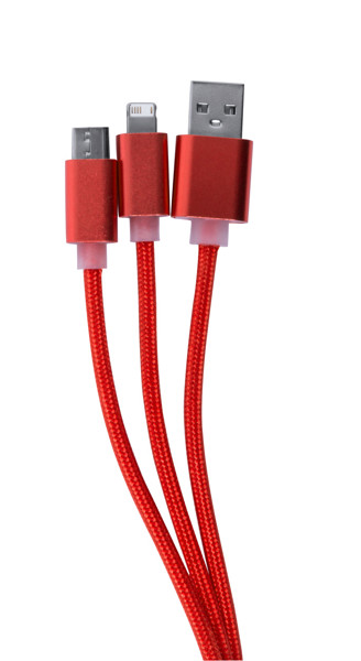 Usb Töltőkábel Scolt - Piros