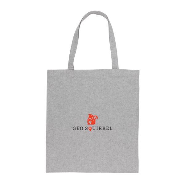 Sac tote bag en coton recyclé 145 gr Impact AWARE™ - Gris