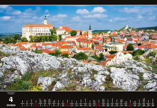 Nástěnný kalendář Panorama – Česká republika 2027