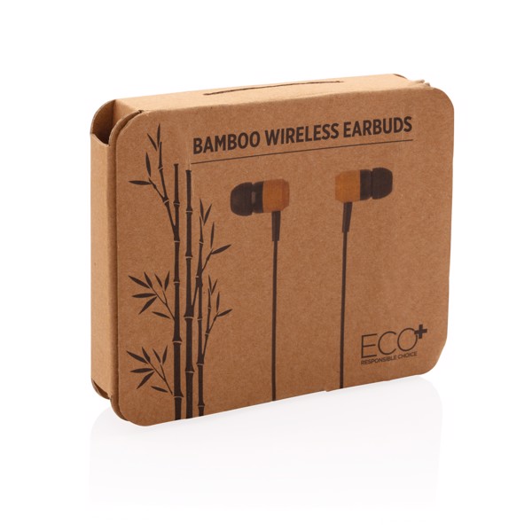 XD - Bamboo wireless earbuds