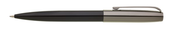Qinato Plus metal pen, blue ink refill - Black