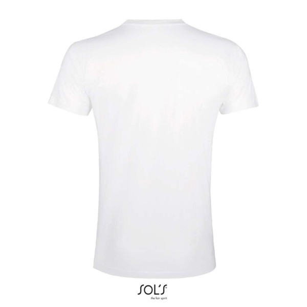 Sol's Imperial Fit - Men's Round Neck Close Fitting T-Shirt - White / L