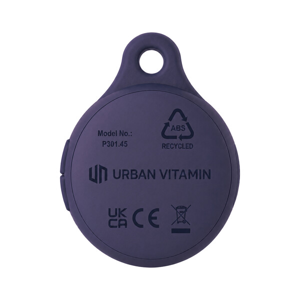 Localisateur rechargeable avec lampe Urban Vitamin Aptos - Bleu