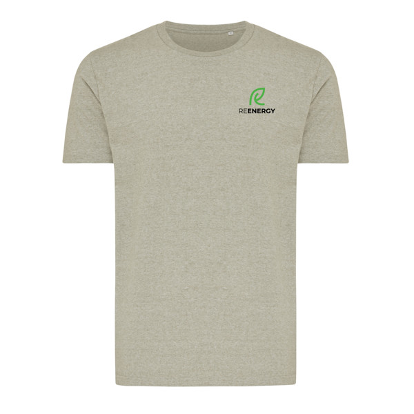 Tričko Iqoniq Brett z recykl. bavlny - Light Heather Green / XL