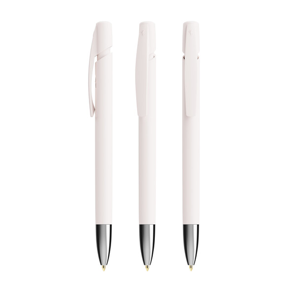 BIC® Media Clic Advance Ecolutions® - White / Blue Ink