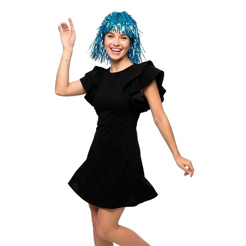 SET OF 12 PARTY WIGS "RAFFAELLA"