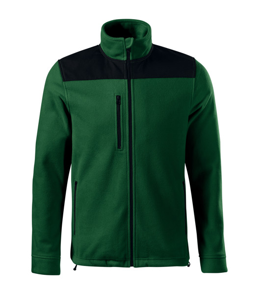 Fleece Unisex Rimeck® Effect - Lahvově Zelená / S