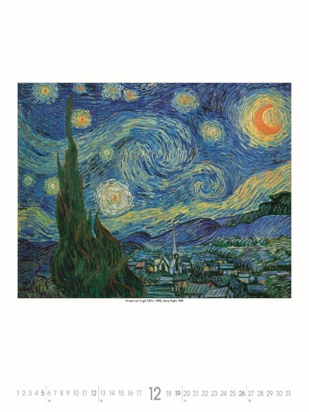 Nástenný Kalendár Impressionists 2027