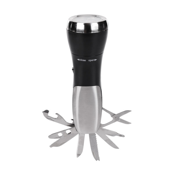 Bold multitool with torch - Silver