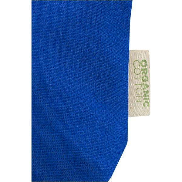 Trousse de toilette Odisha de 1 L bio certifiée OCS 180 g/m² - Bleu royal