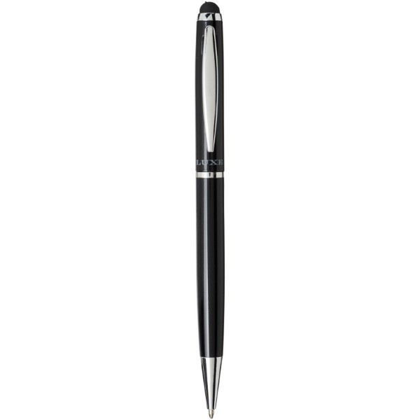 Lento stylus ballpoint pen (black ink) - Solid Black