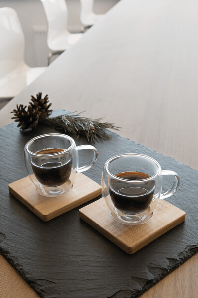 Cup Set Bamboo Duo