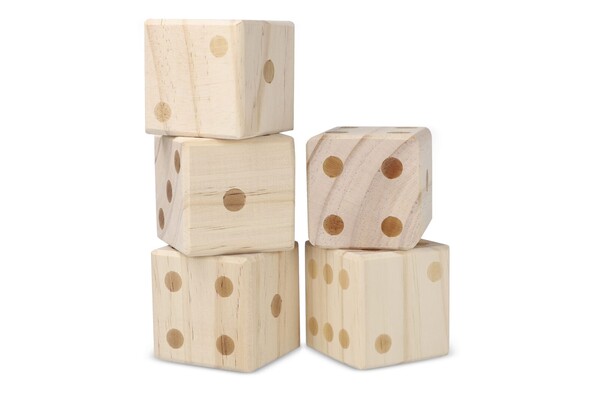 InSide Out Giant Wooden Dice Game