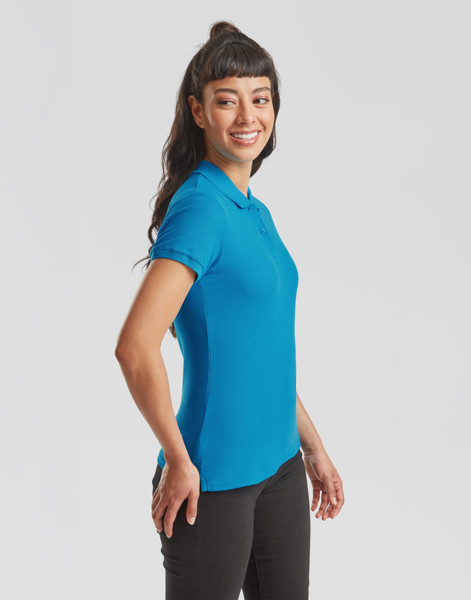 Ladies Premium Polo - White / XS (8)