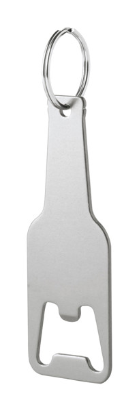 Bottle Opener Keyring Bottu - Silver