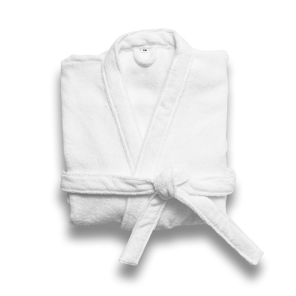 PS - RUFFALO. Bathrobe in cotton and recycled cotton