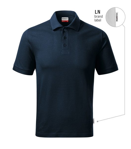 Polokošile Pánská Rimeck® Resist Heavy Polo - Námořní Modrá / 2XL