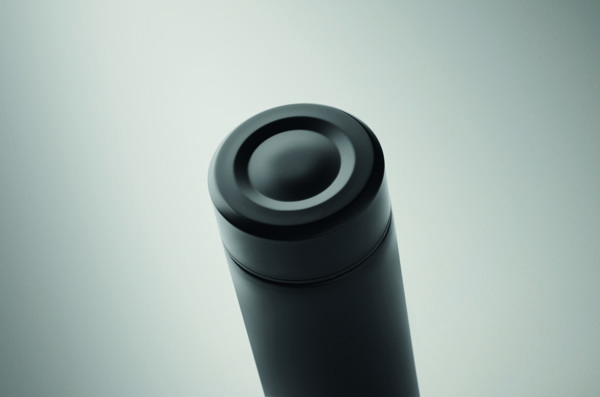 Bouteille à double paroi 420 ml Nunavut - Noir