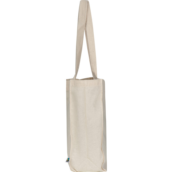 Fairtrade cotton bag DUSTIN - Beige