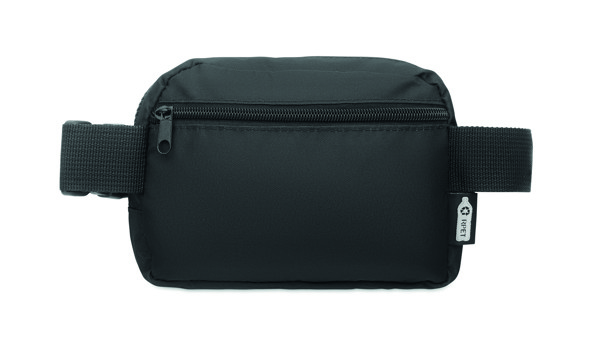 Marsupio poliestere 300D RPET Toshi - Nero