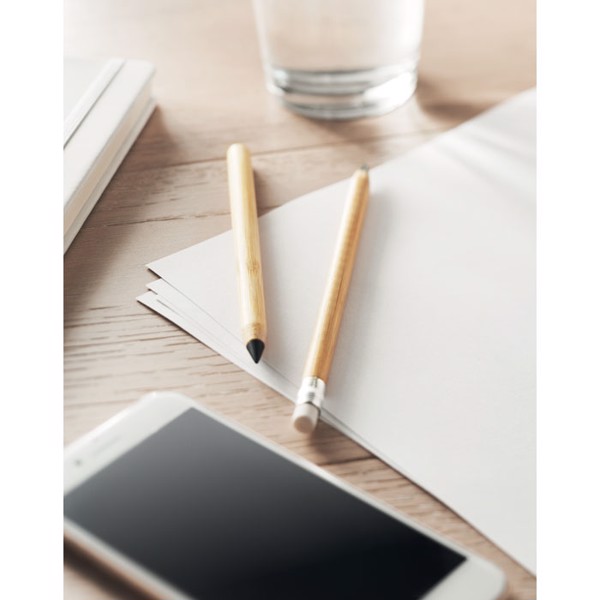 Inkless Bamboo pen, graphite tip, 138 mm
