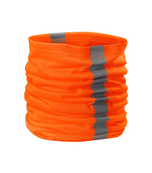 Šátek unisex Rimeck HV Twister - Fluorescenční Oranžová / uni