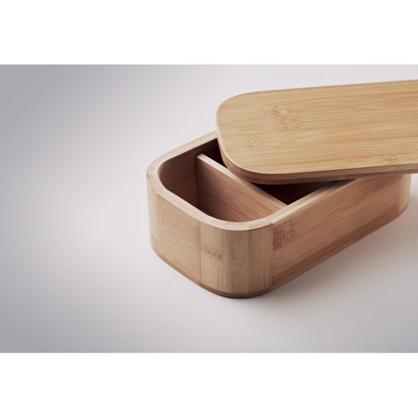 MB - Bamboo lunch box 1000ml Laden Large