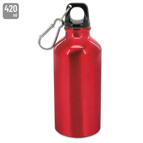 BIDON ALUMINIO "COOL" - Rojo