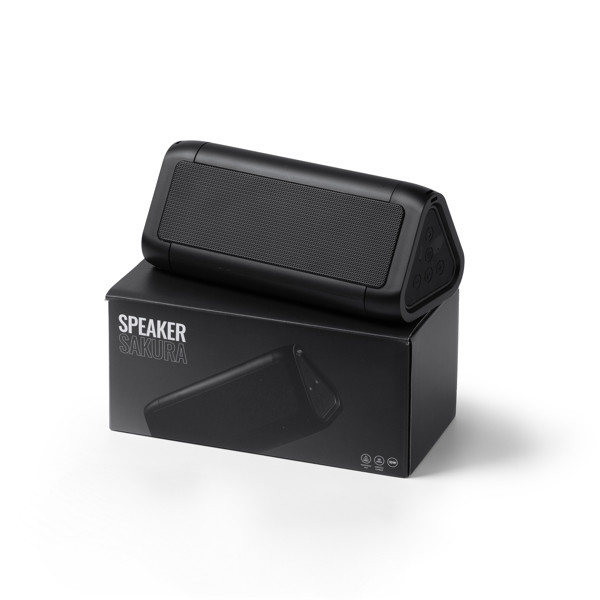 Personalised waterproof Bluetooth speaker 10W with wireless charging