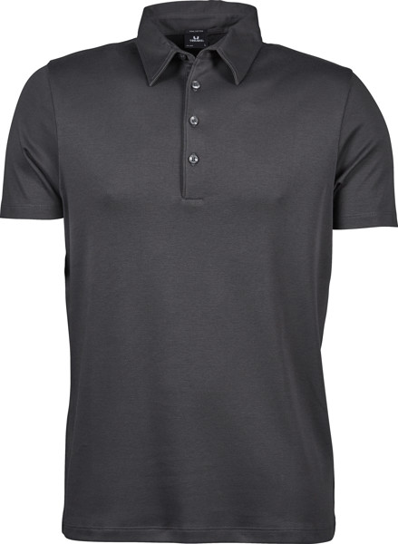 Herren Pima Baumwoll Polo Tee Jays | TJ 1440 - Dark Grey / XL