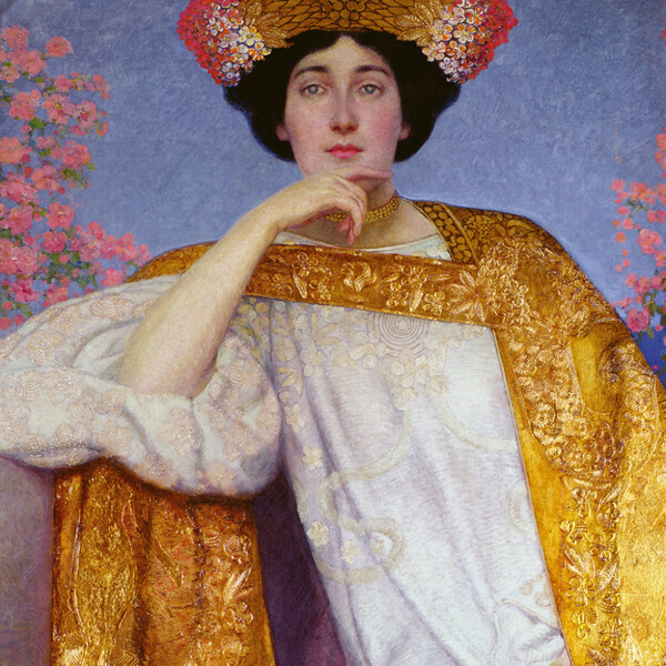 Notique Poznámkový Kalendář Gustav Klimt 2027, 30 x 30 cm - Východní