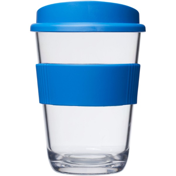 Gobelet Americano® Cortado 300ml avec bandeau antidérapant - Bleu minéral