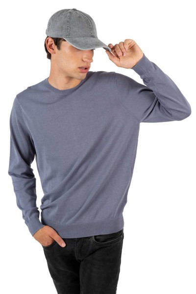 6 Panels Vintage Cap - Storm Grey Washed