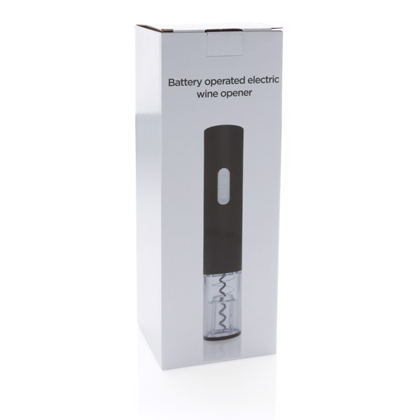Xd Collection wine opener, battery operated, ABS