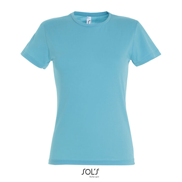 MISS T-SHIRT SENHORA 150g - Azul AtolXXL