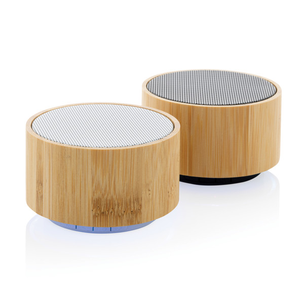 Enceinte 3W en bambou et ABS RCS - Noir